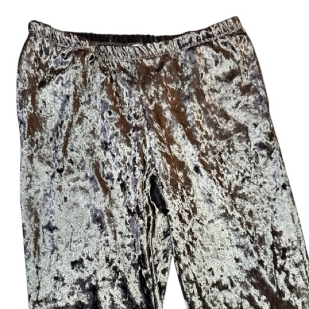 Trails black Velvet Flared bell bottoms - Picture 3 of 5
